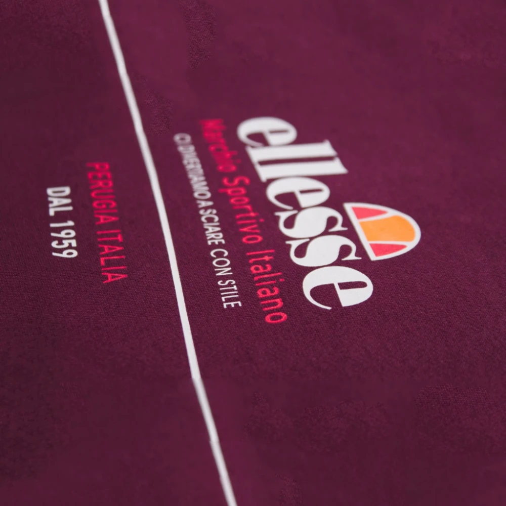 Ellesse Stijlvolle hoodie voor mannen Red Heren