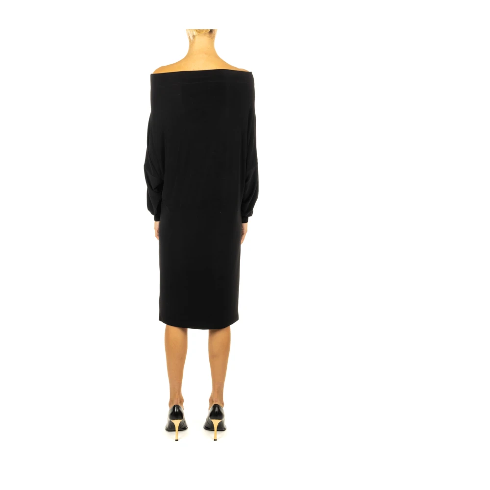 Norma Kamali Zwarte alles-in-één jurk Black Dames