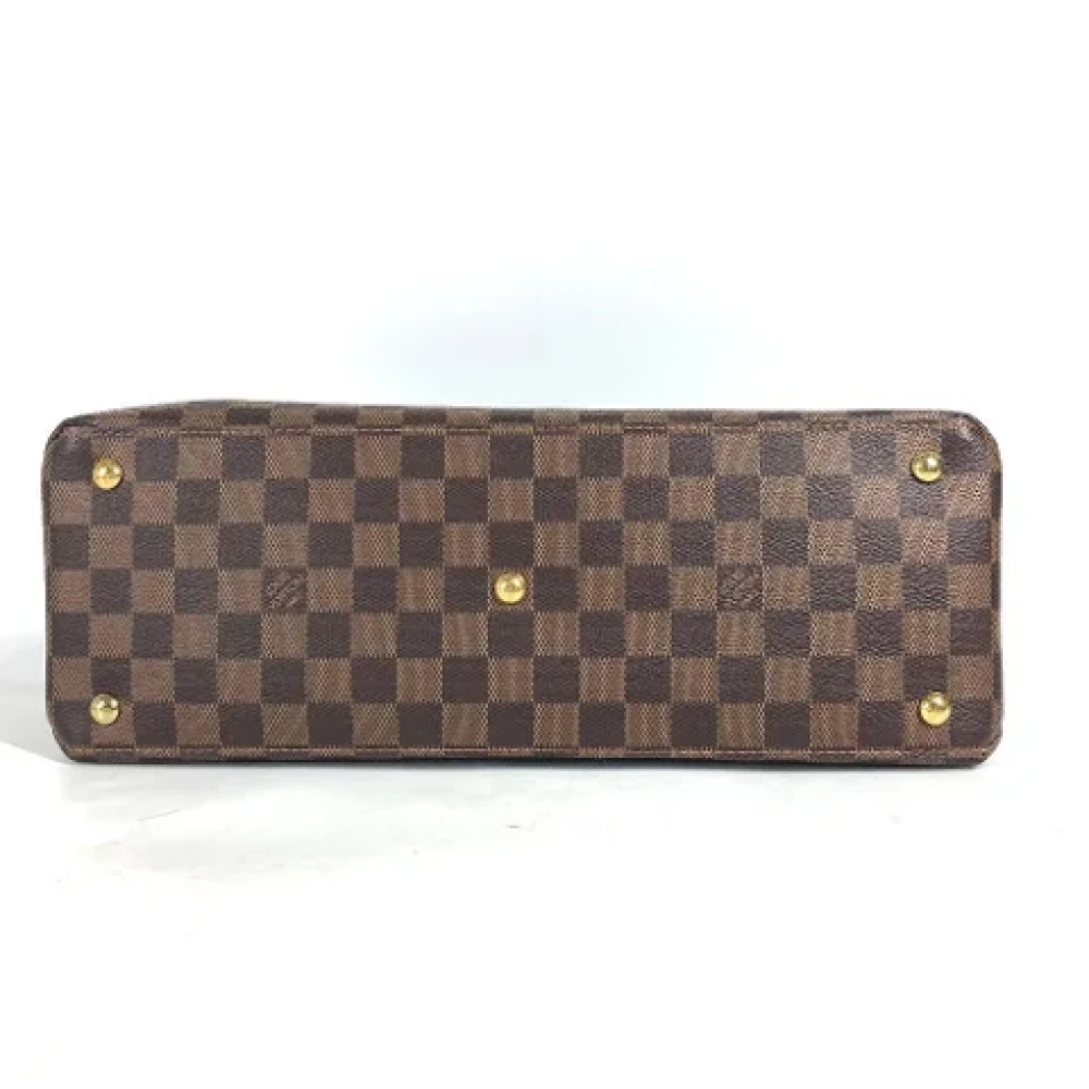 Louis Vuitton Vintage Pre-owned Cotton louis-vuitton-bags Brown Dames