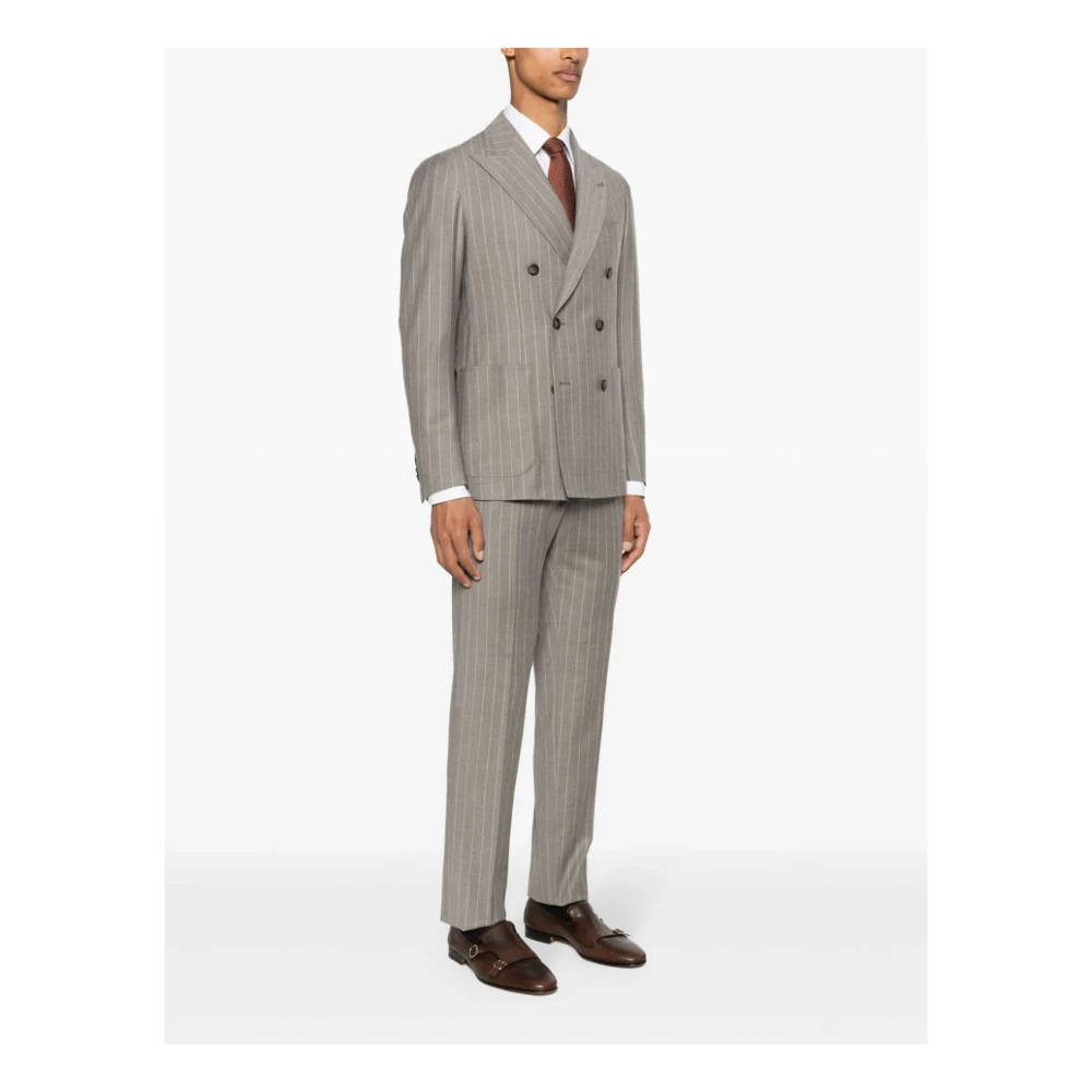 Tagliatore Jurken Grijs Gray Heren