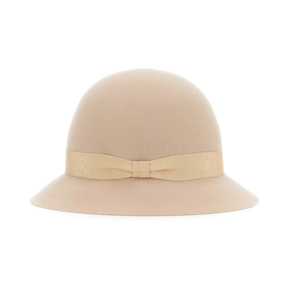 Helen Kaminski Merinoull Cloque Hatt Pink, Dam