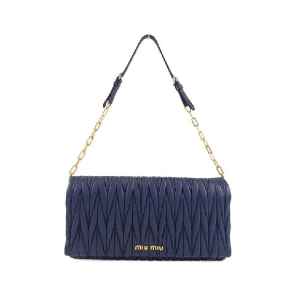 Pre-owned > Pre-owned Bags > Pre-owned Shoulder Bags - - Miu Miu Pre-owned - Modalova