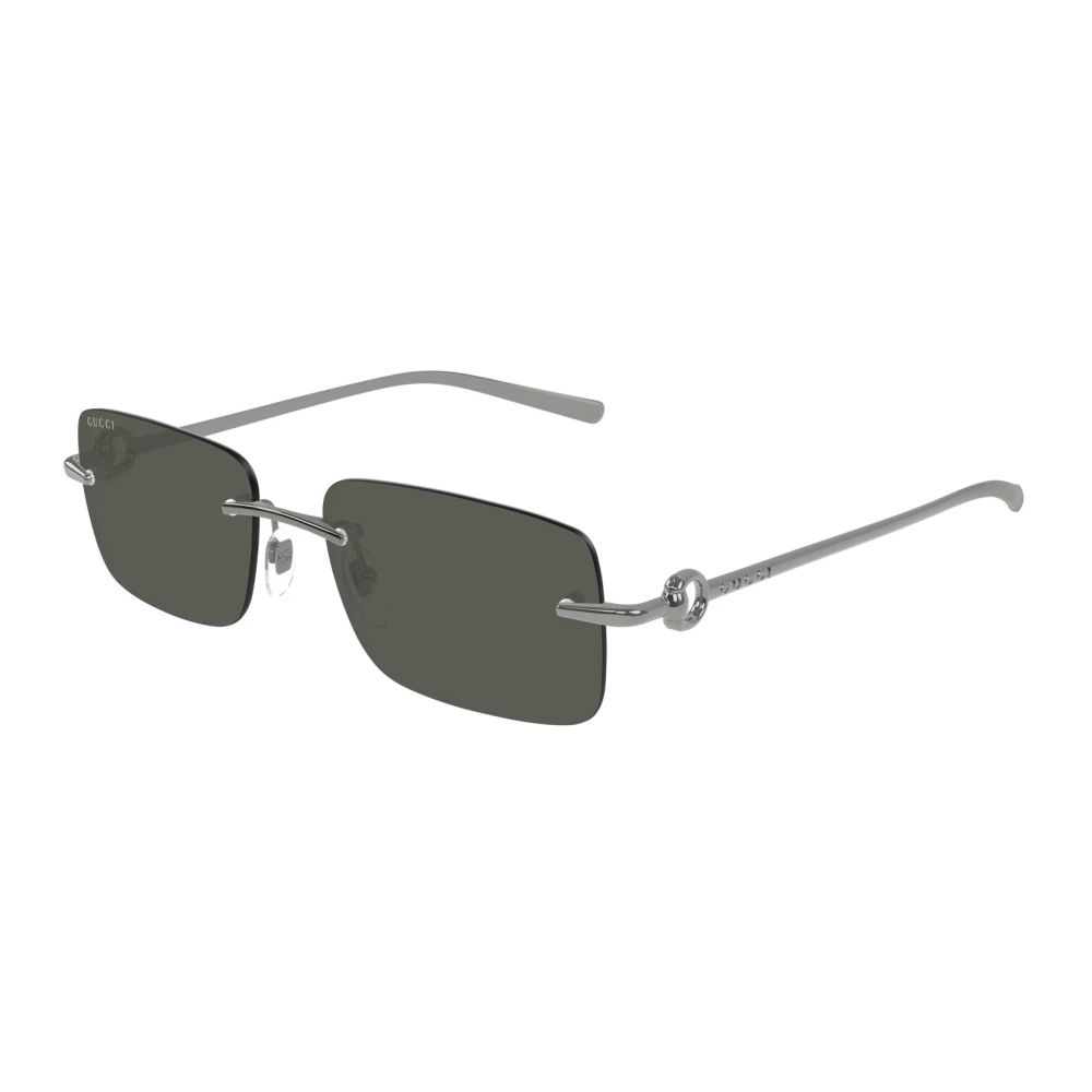Gucci Men's Gray Gg1703s 001 Sunglasses - Sunglasses - 55 Mm - Accessories