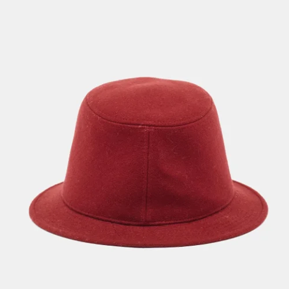 Hermès Vintage Pre-owned Cashmere hats Red Dames