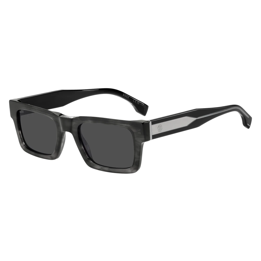 Hugo Men's Gray Sunglasses, 52 Mm, 1855/S Sunglasses