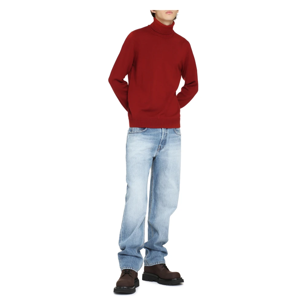 Drumohr Knitwear Red Heren