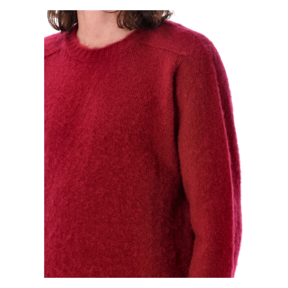 Howlin' Shaggy Bear Gebreide kleding Rosy Aw24 Red Heren