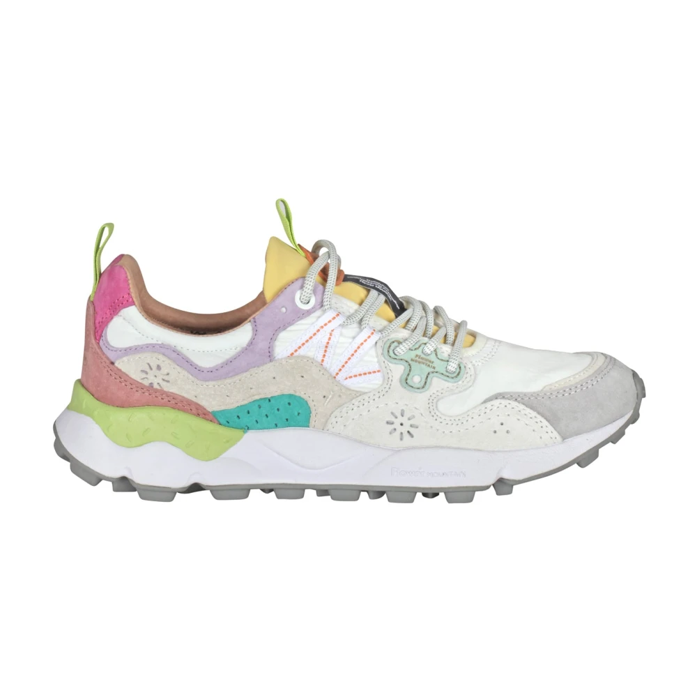 Flower Mountain Trekking vetersneakers in technische stof Dames Schoenen Veelkleurig Multicolor