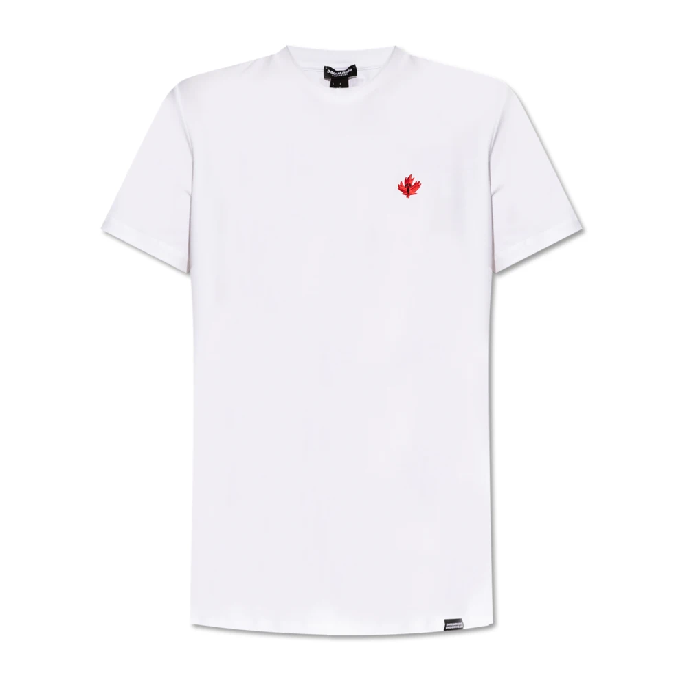 Dsquared2 T-shirt uit de 'Underwear' collectie White Dames