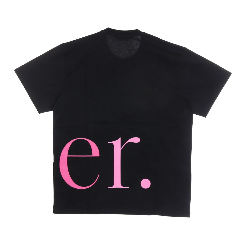 Iuter Zwarte Crewneck Zak Tee Black Heren