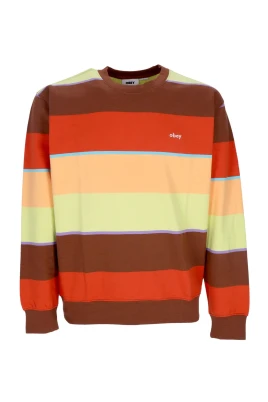 Randig Crewneck Sweatshirt Sepia Multi
