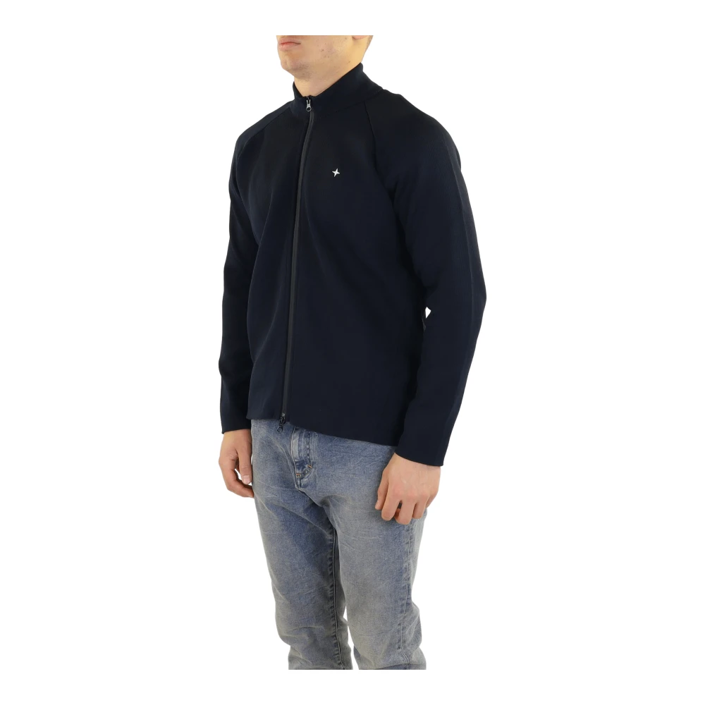 Stone Island Heren Maglia Casual Shirt Black Heren