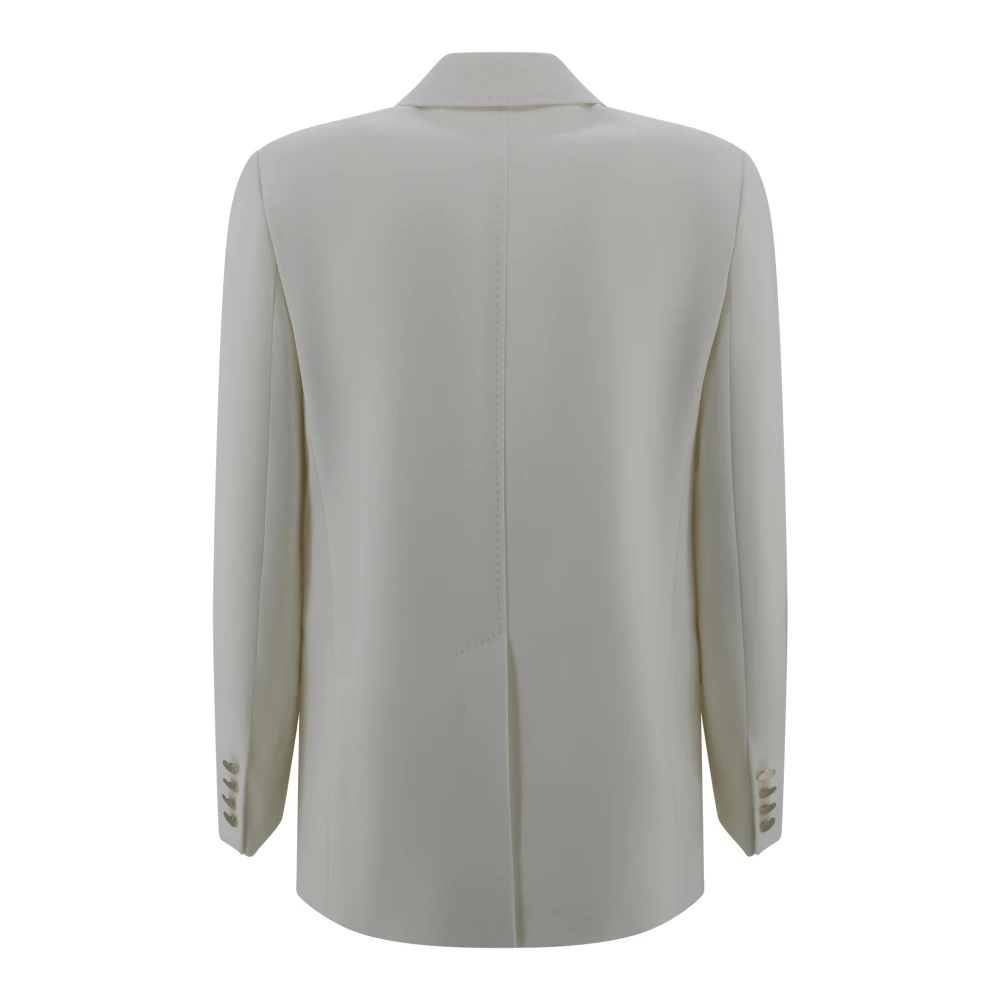 Max Mara Studio Witte Jassen voor Vrouwen White Dames