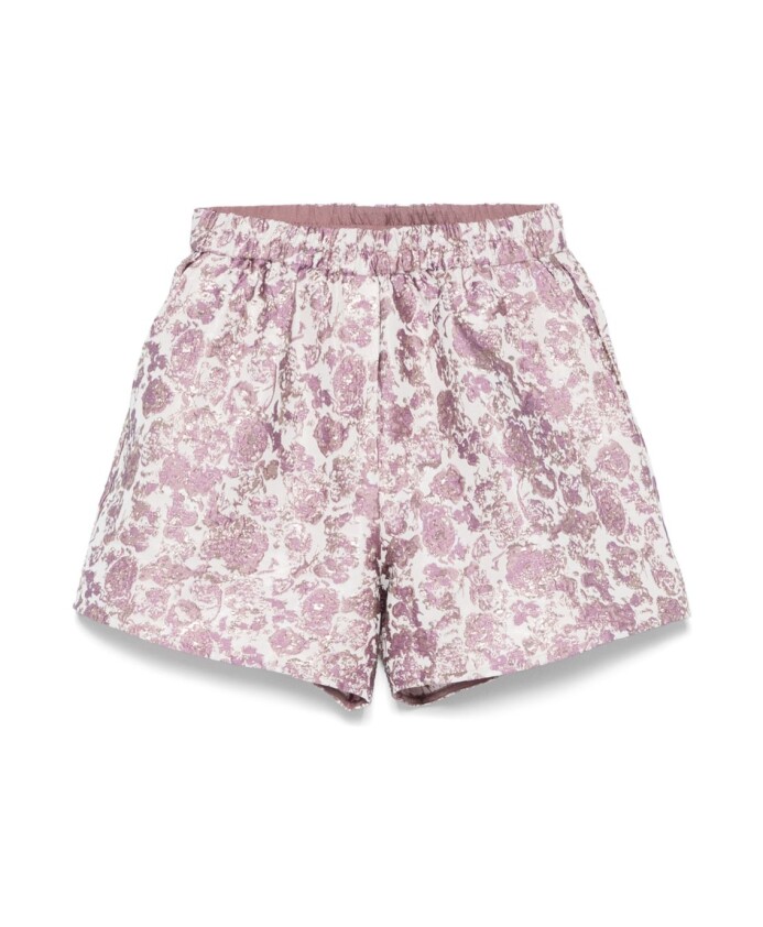 violet-purple-elasticated-waistband-shorts