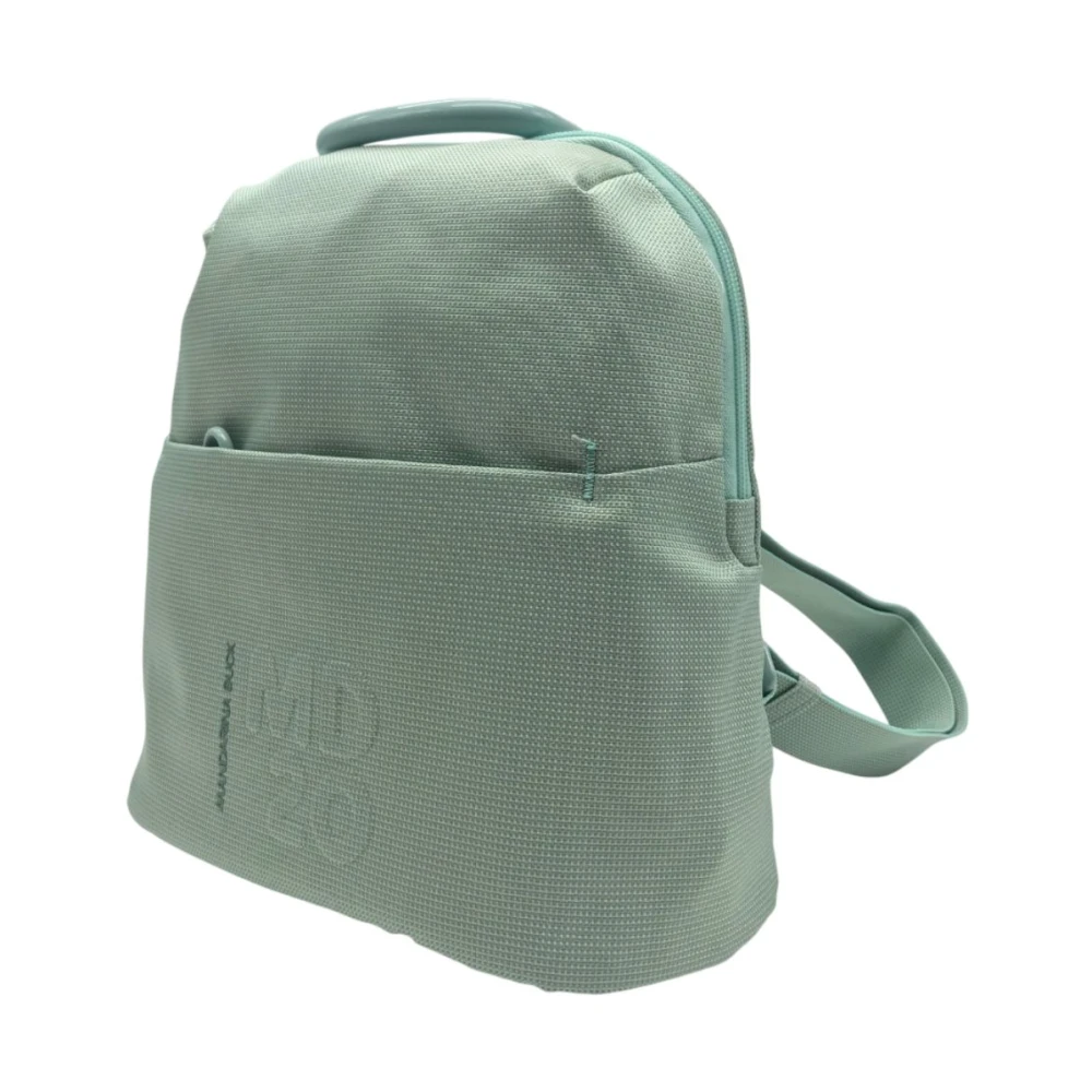 Mandarina Duck Md20 Zachte Rugzak met Ritssluiting Green Dames