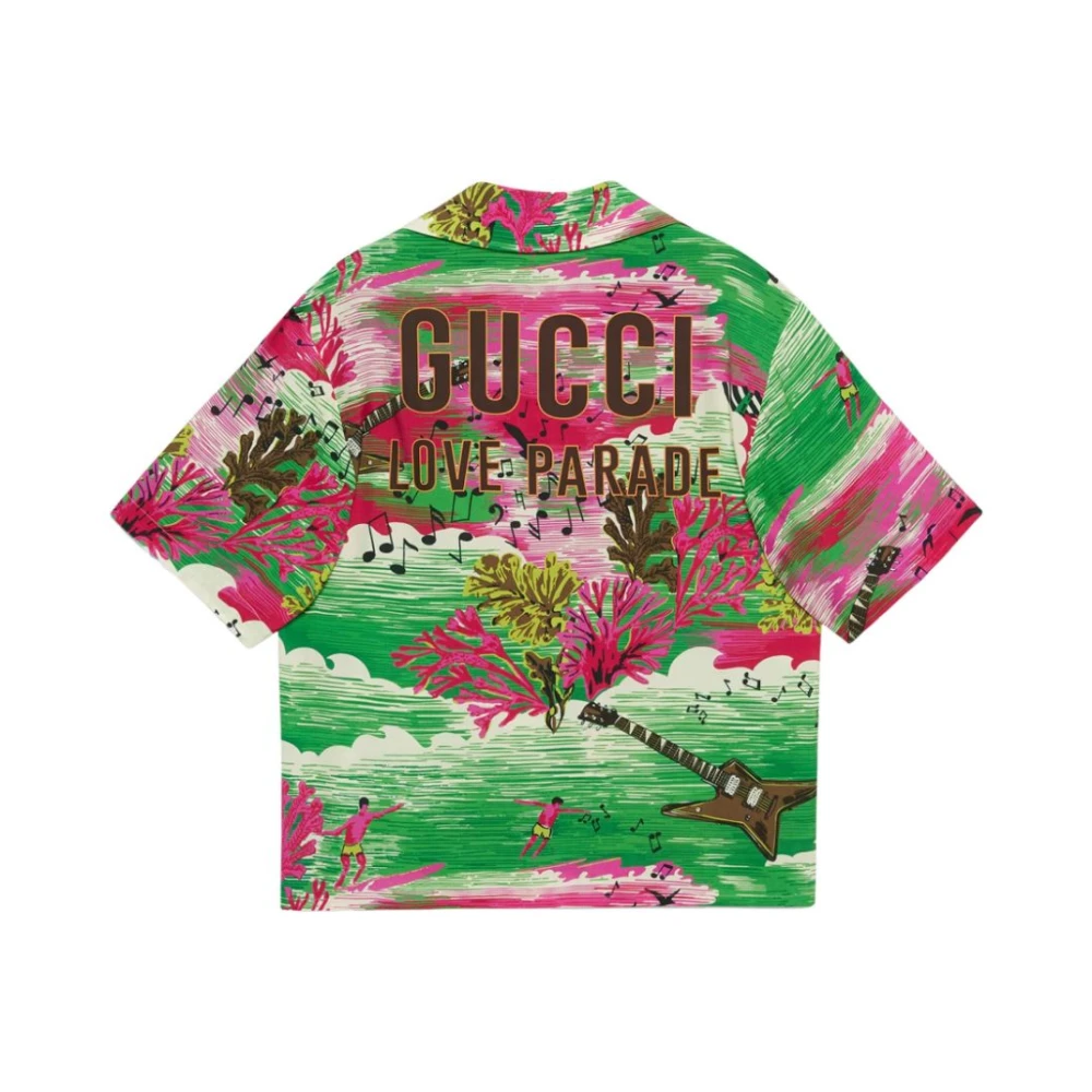 Gucci Overhemd Green Dames