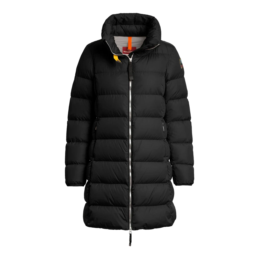 Parajumpers Black Parkas, Female, S, Hooded Down Jacket