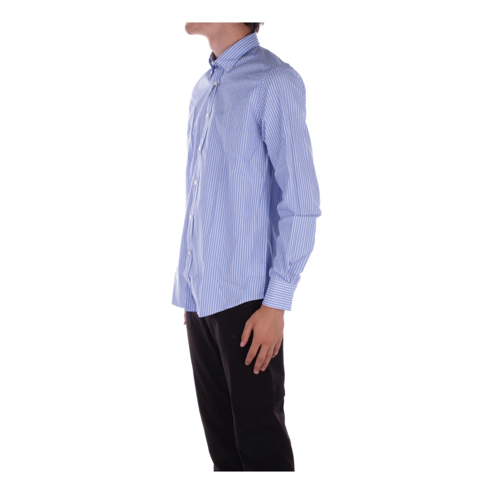 PAUL & SHARK Lichtblauw Yachting Logo Shirt Blue Heren