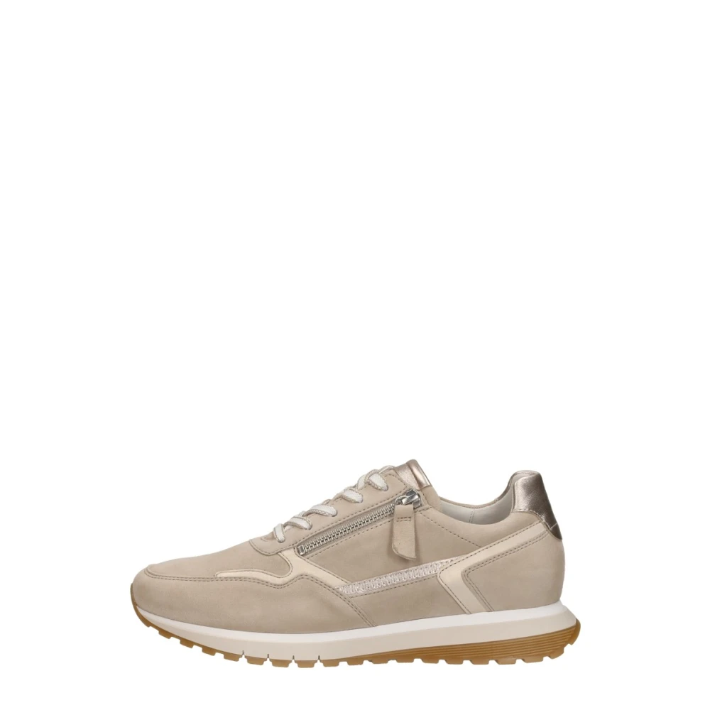 Gabor Sneakers Laag Dames Schoenen Beige