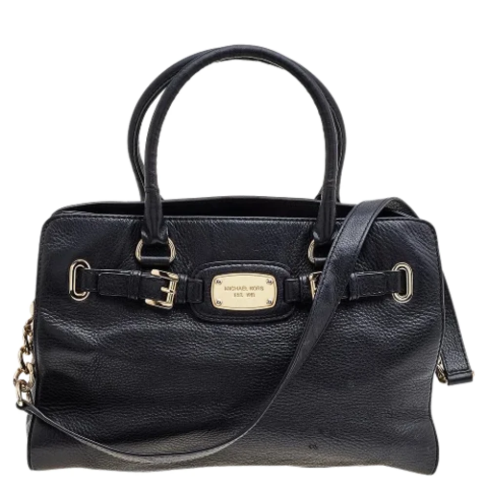 Michael Kors Pre-owned Leather shoulder-bags Black Dames