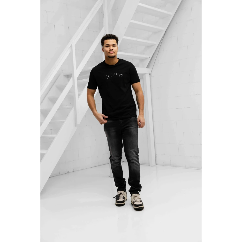 Iceberg 5D F02N Jersey T-Shirt Heren Zwart Black Heren