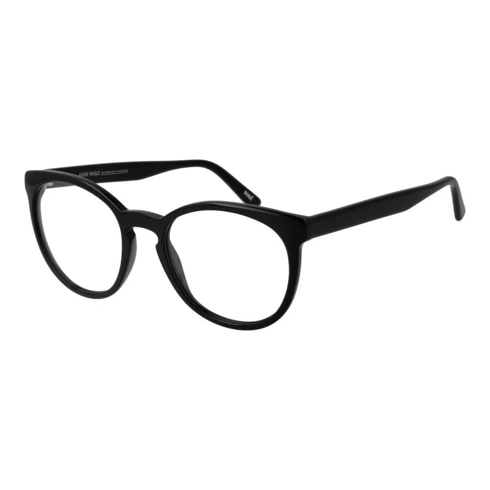 Andy Wolf , Glasses, Unisex, Black, One Size, Black Unisex Optical Frames