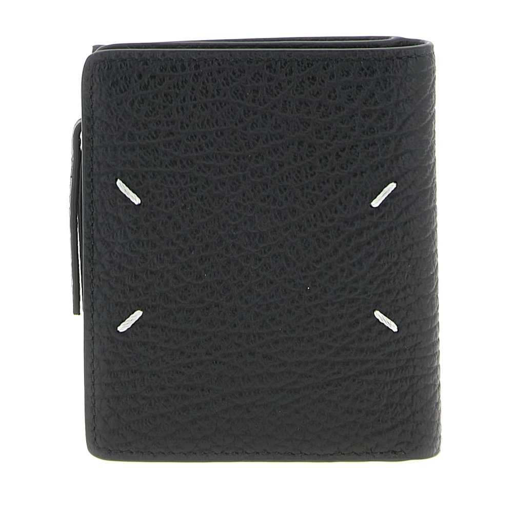 Maison Margiela Men's Black Flip Flap Wallet - Image 2