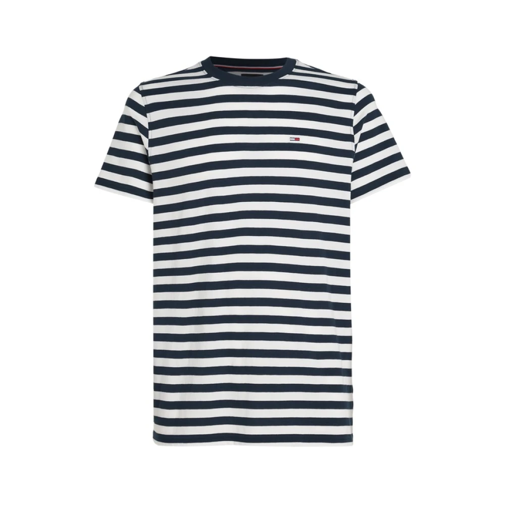 Tommy Jeans Slim Fit Gestreept T-shirt Multicolor