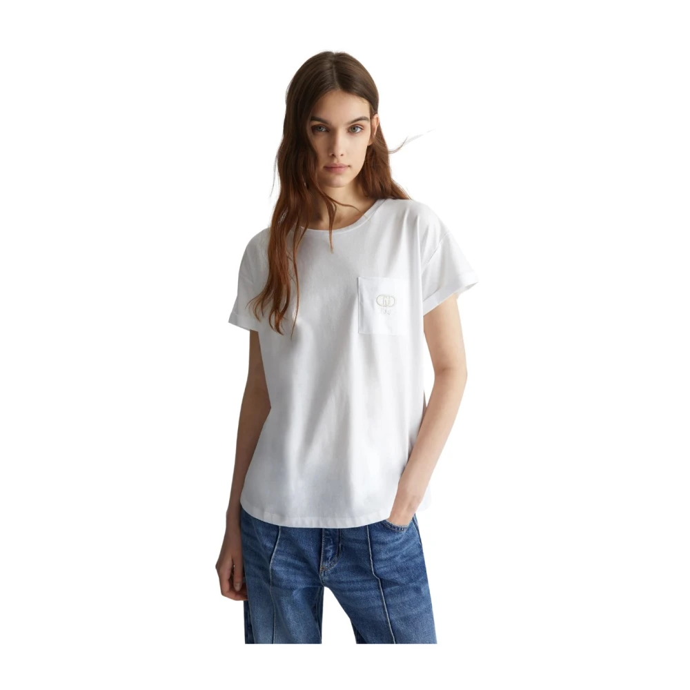 Liu Jo Basis T-shirt White Dames