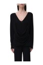 haut-noir-a-col-drape