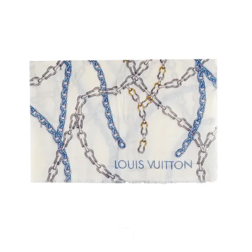 Pre-owned > Pre-owned Accessories > Pre-owned Scarves - - Louis Vuitton Vintage - Modalova