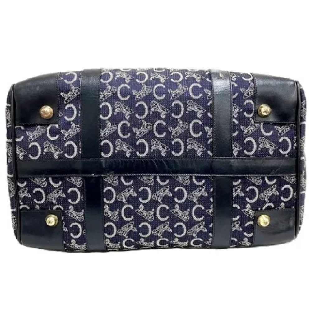 Celine Vintage Pre-owned Leather celine-bags Blue Dames