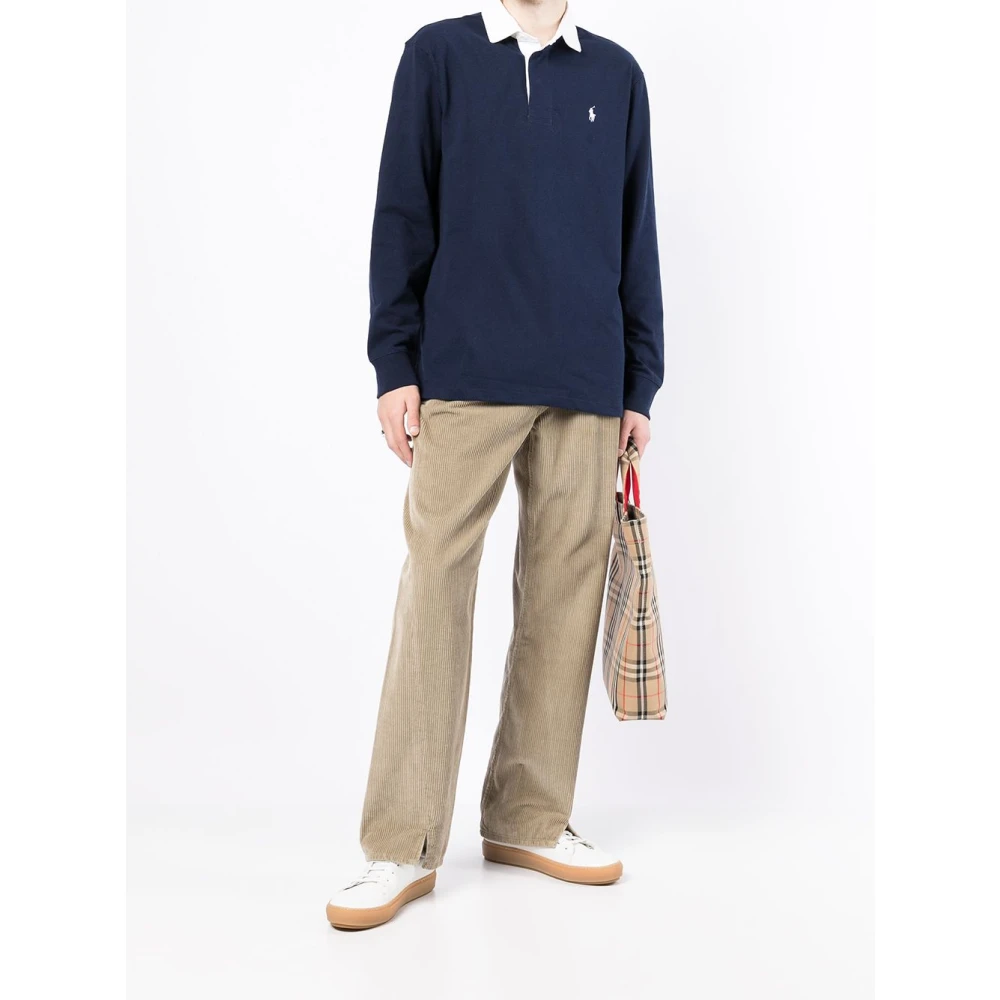 Ralph Lauren Truien Blauw Blue Heren