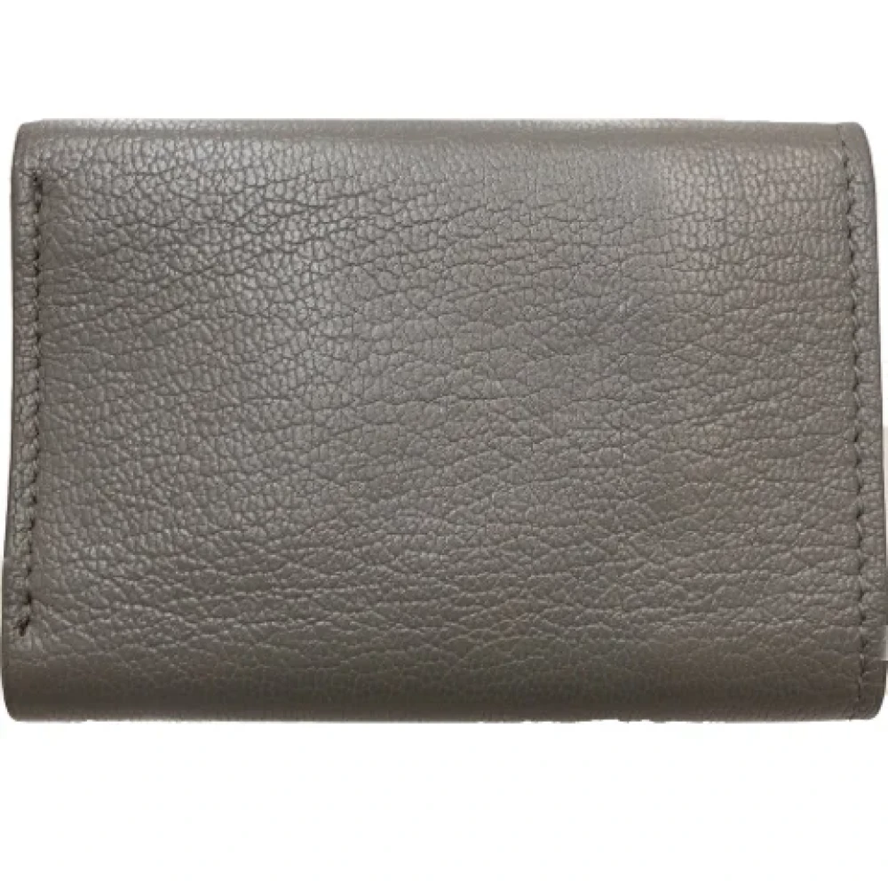 Balenciaga Vintage Pre-owned Leather wallets Gray Dames