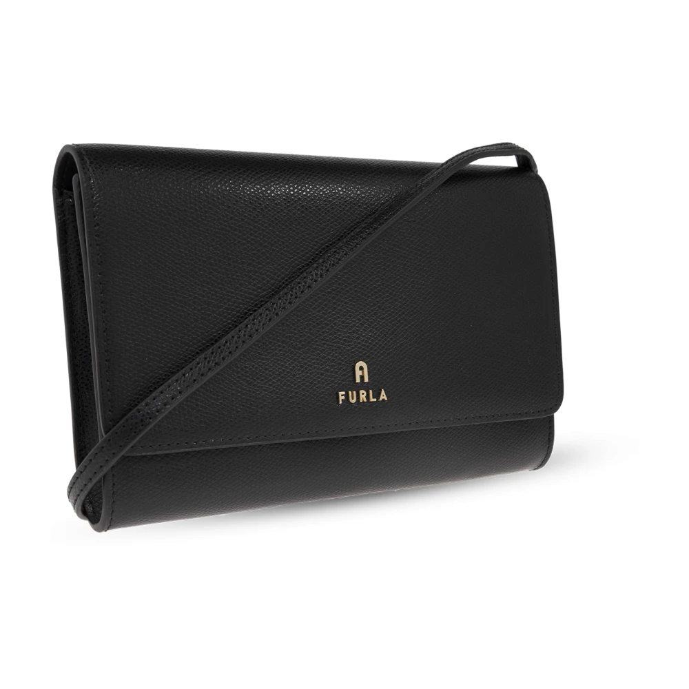 Furla Portemonnee op ketting Camelia Black Dames