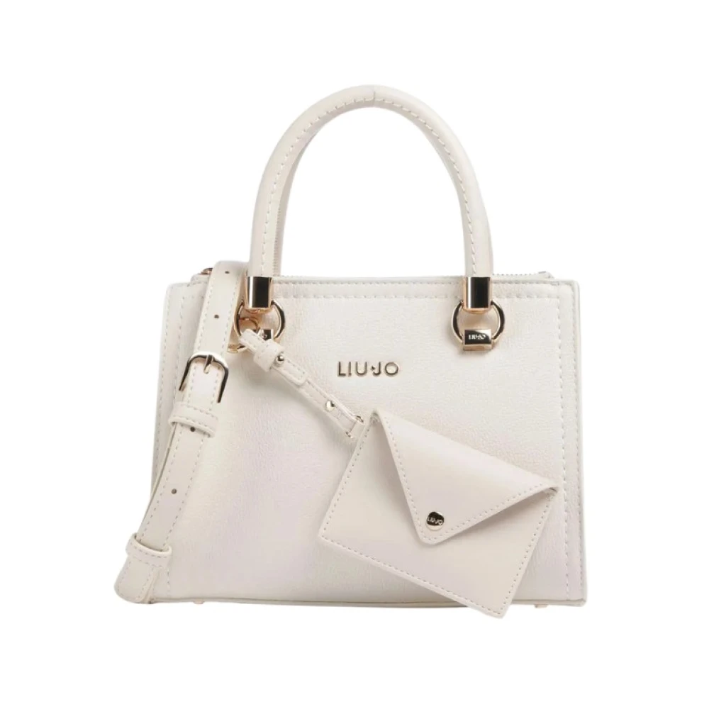 Liu Jo Stijlvolle Satchel Tas Beige Dames