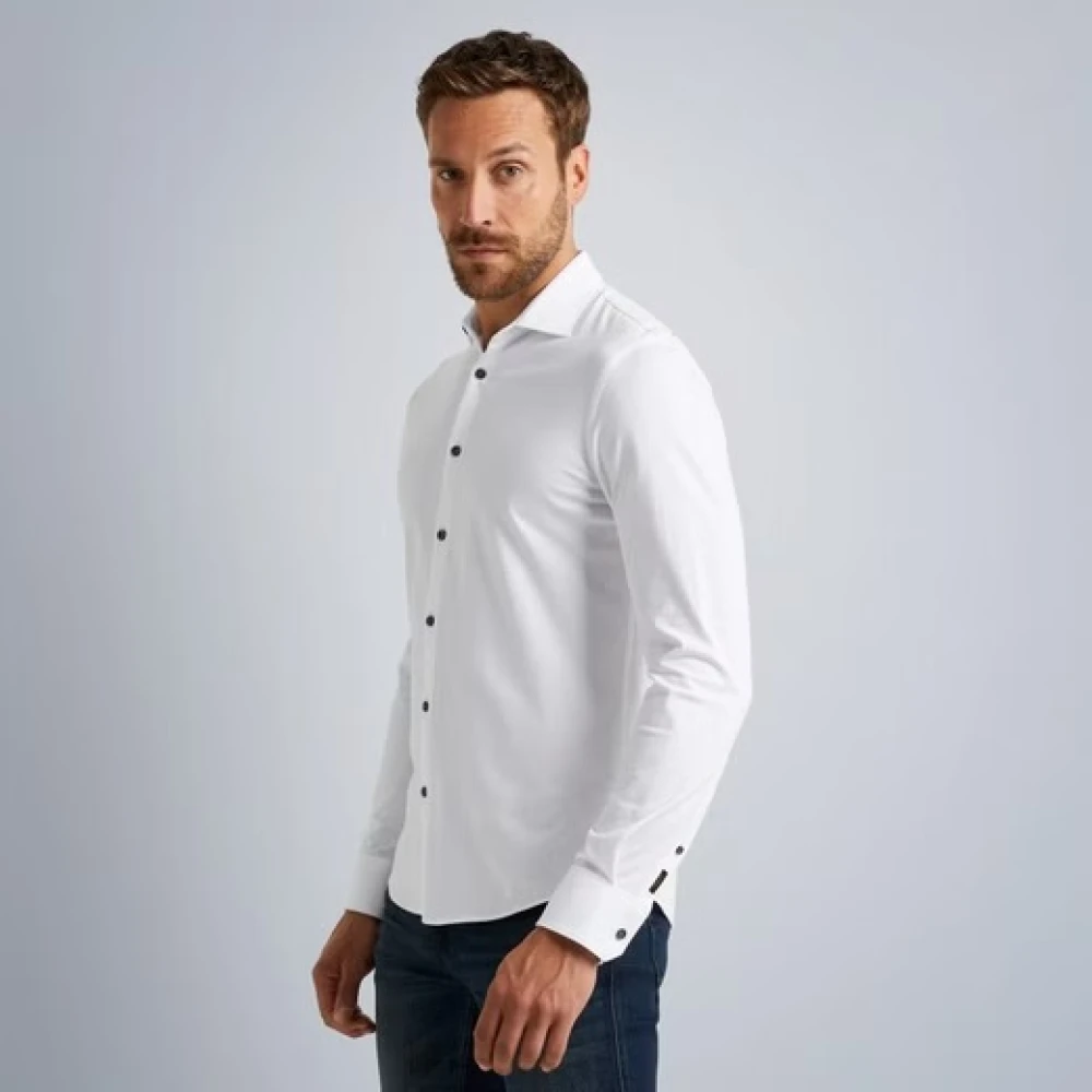 PME Legend Formal Shirts White Heren
