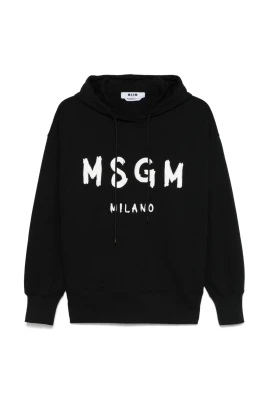 Logo-print Cotton Hoodie