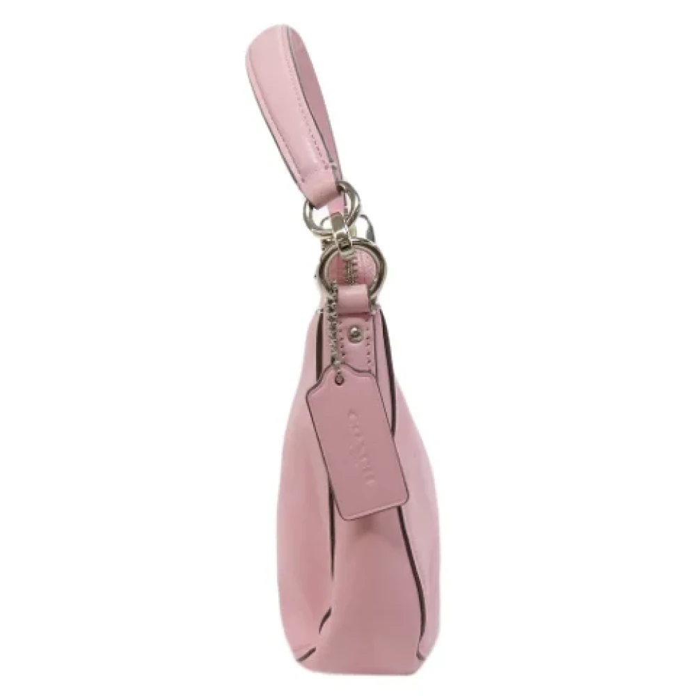 Coach Pre-owned Leather handbags Pink Dames