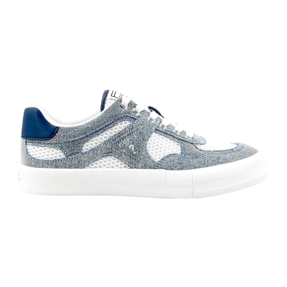Guess Women's Blue Sneakers, 6 Uk, Trainers