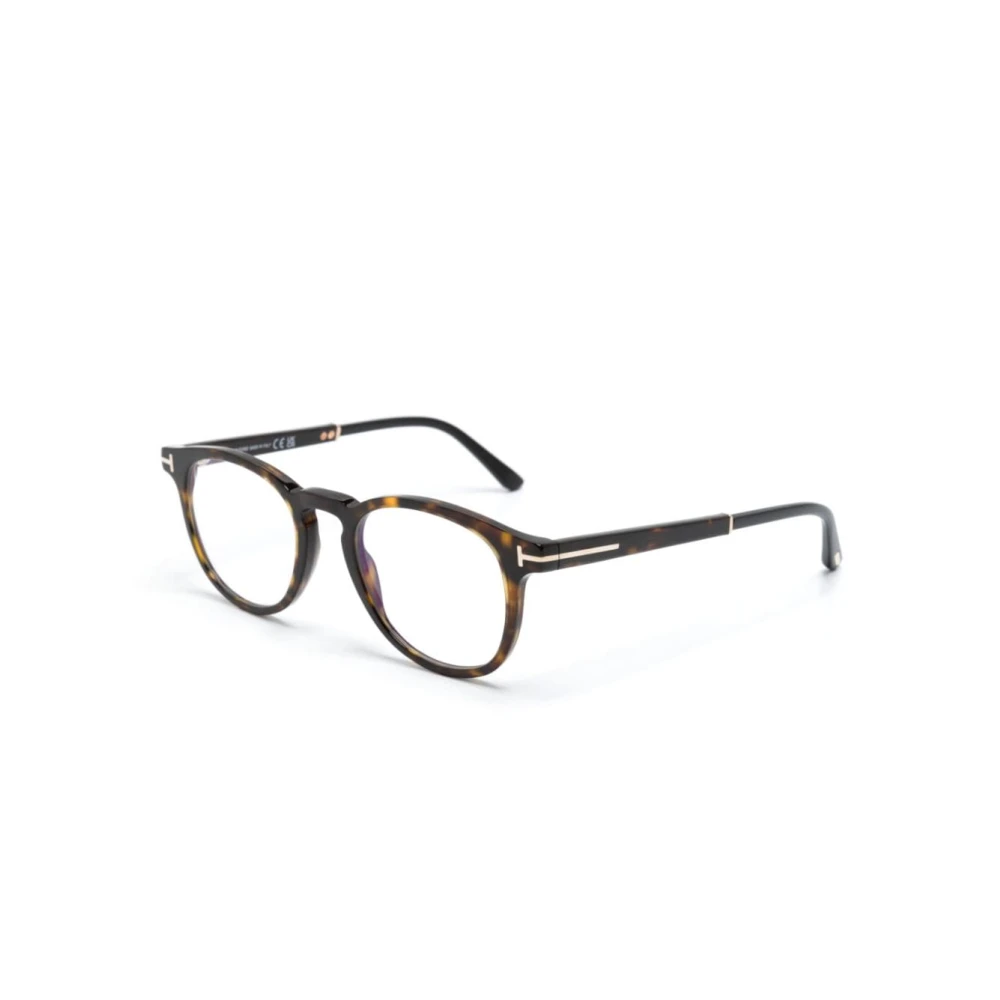 Tom Ford Bruin Havana Optisch Montuur Stijlvol en veelzijdig Brown Unisex