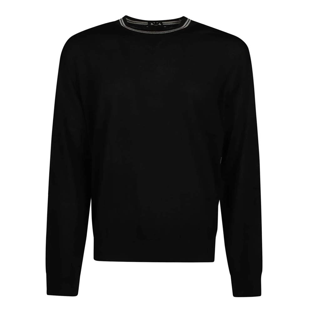 Emporio Armani Nero Sweater Black Heren