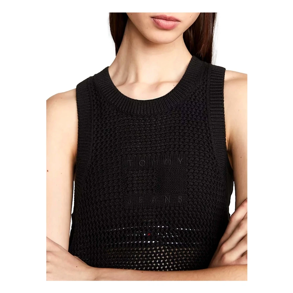 Tommy Jeans Jurk Black Dames