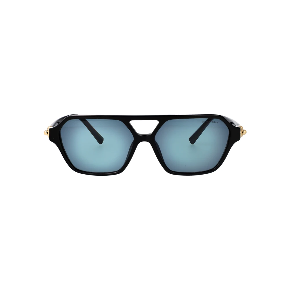 Tiffany & Co. Unisex Sunglass TF4264U - Frame color: Black, Lens color: Gradient Blue - Image 3