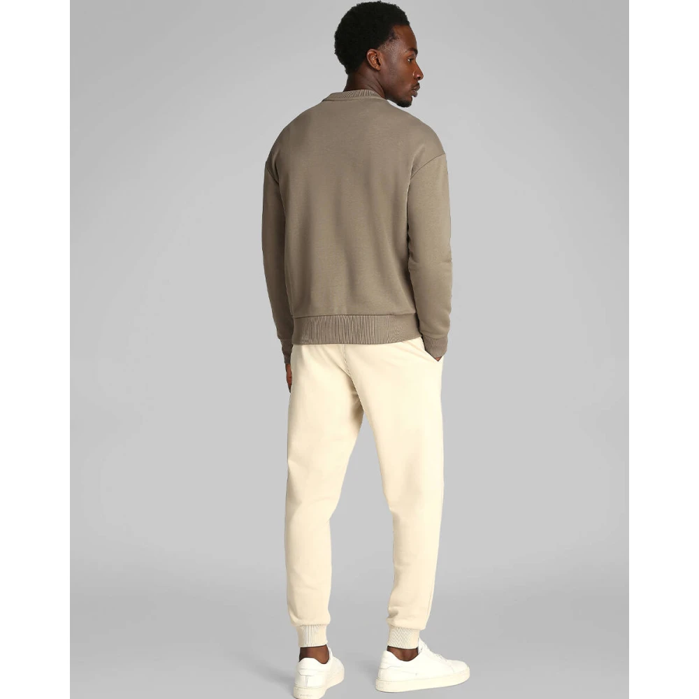 Calvin Klein Nano Logo Sweatshirt Beige Heren