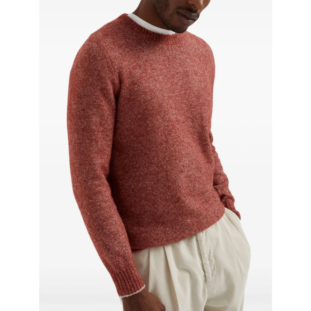 BRUNELLO CUCINELLI Luxe Sweaters Collectie Brown Heren