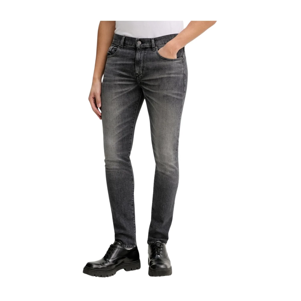 Diesel Uomo Nero Jeans, W30, New,