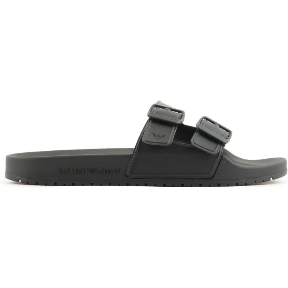 Emporio Armani Uomo Nero Scarpe, 38 Eu, New,