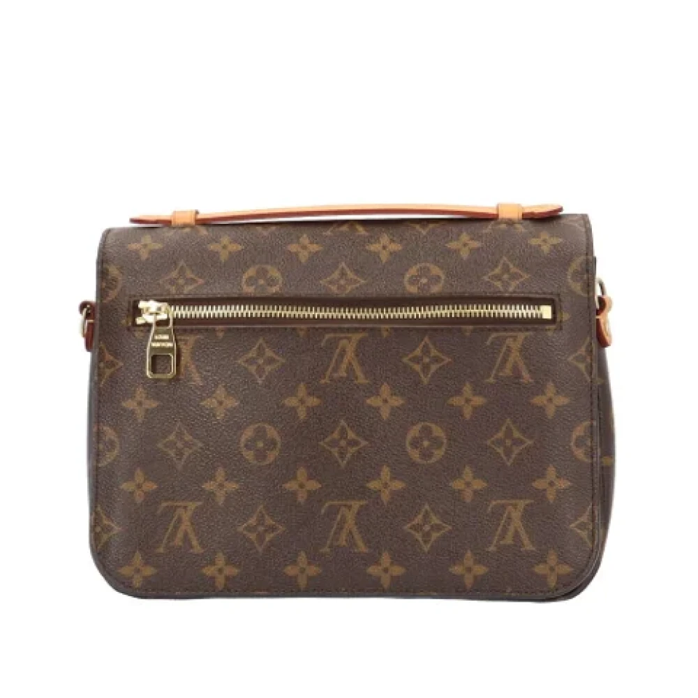 Louis Vuitton Vintage Pre-owned Canvas shoulder-bags Brown Dames