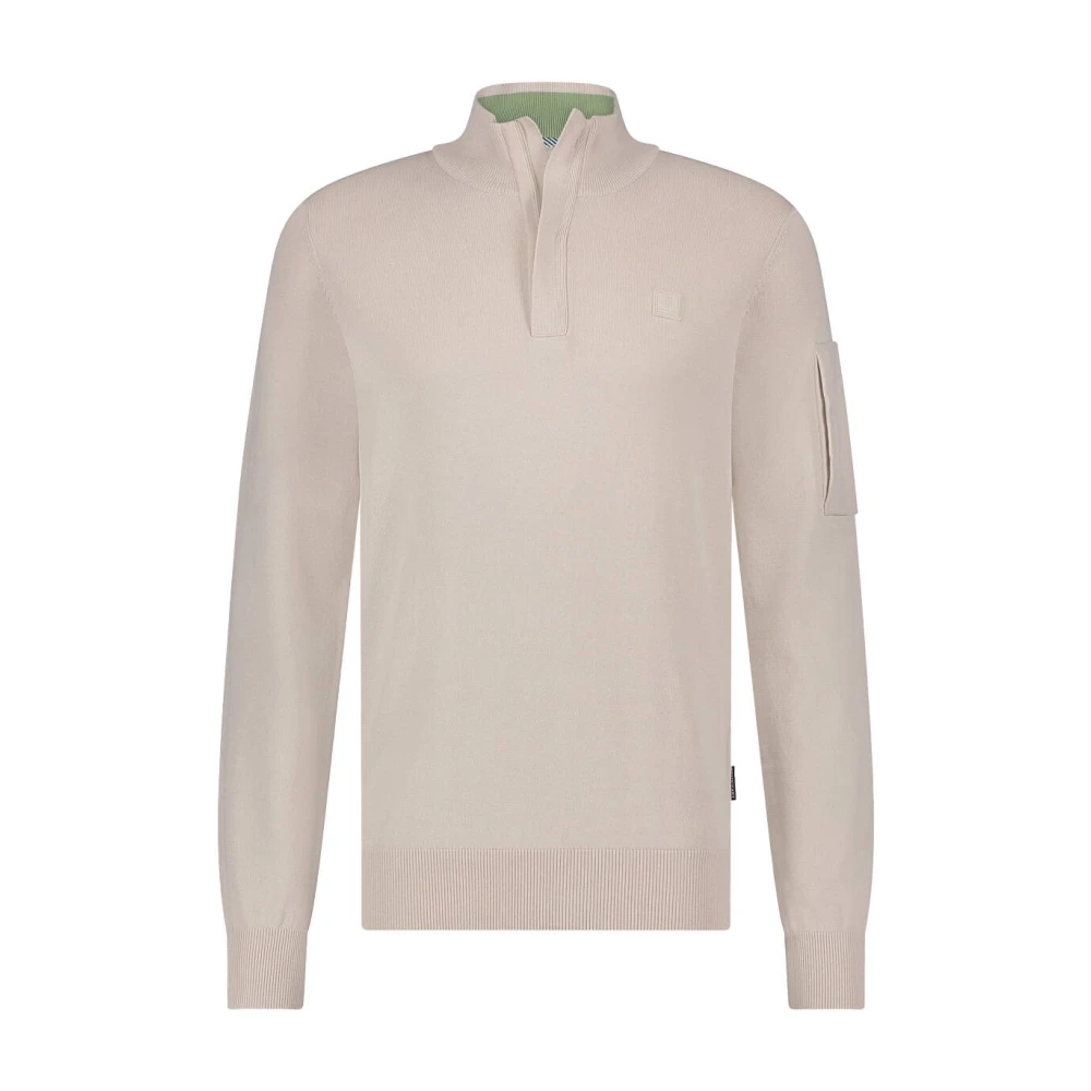 State of Art Sportzip Pullover Beige Heren